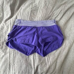 Lululemon Speed Short size 8 purple